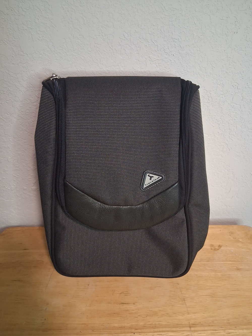 Men's Gray Travel Toiletry Bag - Unbranded